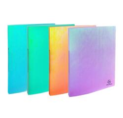 Exacompta Candy Tidy Binder, 2 Rings, 15 mm, PP - Assorted colours