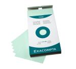 Étui de 100 fiches - bristol ligné non perforé 125x200mm