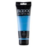 Peinture acrylique fine tube 250ml - Bleu fluo