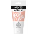 Darwi For You tube de peinture acrylique 75 ml - Rose chair