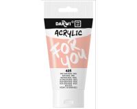 Darwi For You tube de peinture acrylique 75 ml - Rose chair