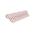 Papier cadeau Alliance, largeur 70 cm - Rouleau de 50 m, Santa, Père-Noël, Cerf, Noël Traditionnel - Blanc