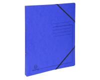 Classeur 2 anneaux 15mm carte lustrée imprimée - A4 - Bleu