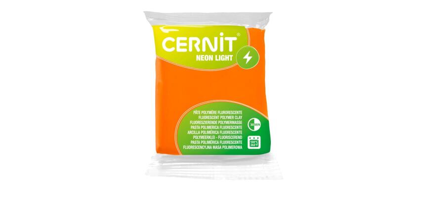 Cernit NEON LIGHT 56 g Orange - Orange