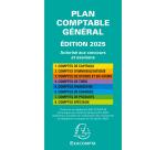 Plan comptable général avec couverture plastique 17,5x9cm