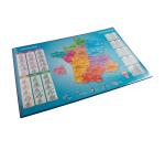 Sous-main rigide PVC France - 37,5 x 57,5cm - Visuel