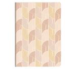 Terracotta, Carnet cousu fil A5 14,8x21 cm, 64 pages, ligné, ass.