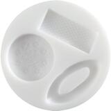Cernit moule en silicone Biscuits - Blanc