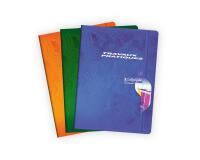 Cahier Travaux Pratiques piqué 7000 24x32 cm 144 pages grands carreaux 70 g + uni 90 g - Assortis