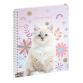 Cahier de textes Lovely Chat Blanc 17 x 22 cm - Visuel
