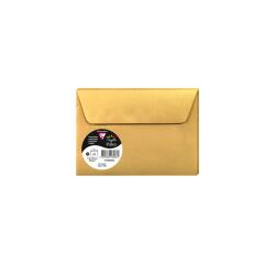 Paquet de 5 enveloppes Pollen 114x162mm 120g/m2 - Or