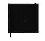 Rhodia Touch Watercolor Book, papier grain fin 100% coton 300g - 15x15 cm 40 pages - Noir