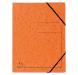 Chemise à élastique sans rabats carte lustrée 355gm2 - A4