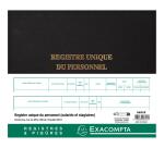 Registre 27x32cm - Registre unique du personnel (salariés et stagiaires) - 100 pages