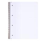 Carnet reliure intégrale Age Bag A4+ 160 pages détachables perforé 4 trous petits carreaux - Bleu