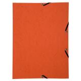 Chemise à élastique sans rabat carte lustrée 350gm2 - A4