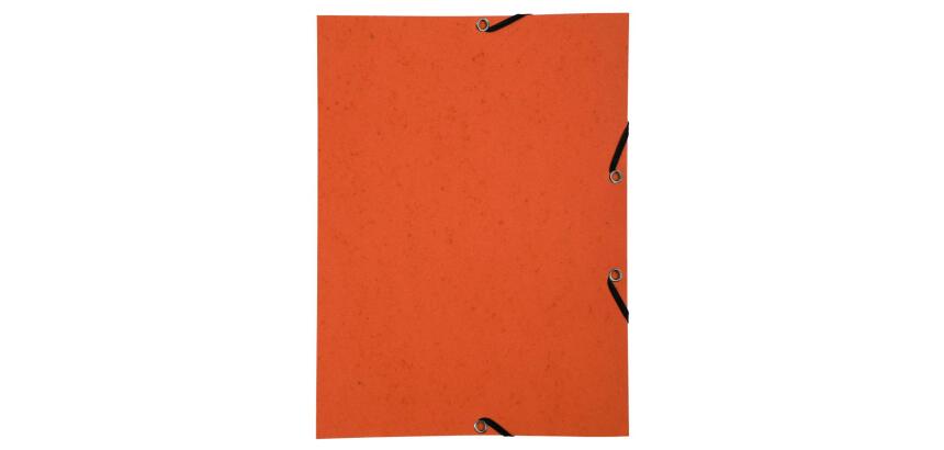 Chemise à élastique sans rabat carte lustrée 350gm2 - A4