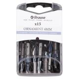 BOITE 15 PLUMES ORNAMENT
