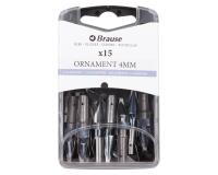 BOITE 15 PLUMES ORNAMENT