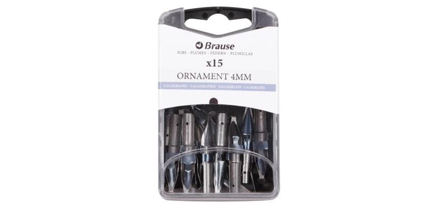 BOITE 15 PLUMES ORNAMENT