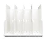 Classificatore verticale Modulo Top a 5 Divisori Skandi - Bianco