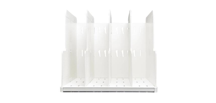 Classificatore verticale Modulo Top a 5 Divisori Skandi - Bianco