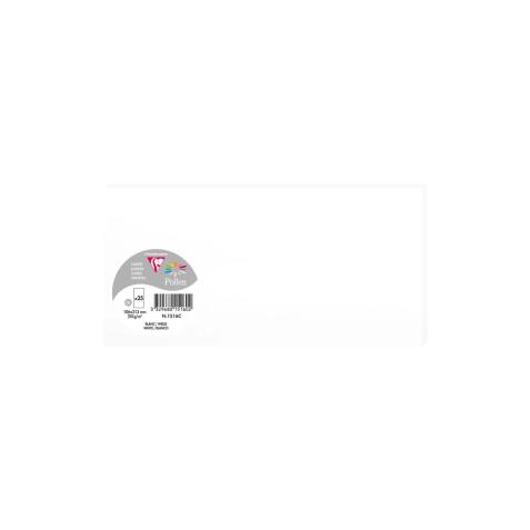 Paquet de 25 cartes simples Pollen 106x213mm 210g/m²