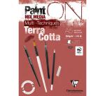 Bloc PaintON TERRACOTTA collé A5 20F