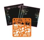 Graffy Scratch, Licornes - Rose pâle