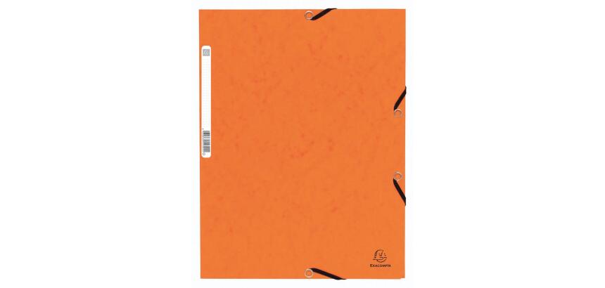 Chemise à élastiques 3 rabats carte lustrée 355g/m2