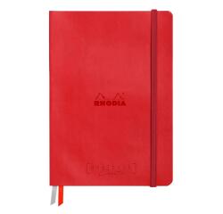 Rhodiarama Goalbook Creation rembordé rigide A5 100 pages papier lavis technique blanc uni 200 g avec élastique