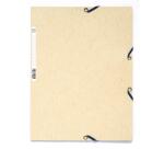 Chemise 3 rabats à élastiques carte lustrée 400g/m2 ® - A4 - Couleurs assorties pastel