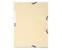 Chemise 3 rabats à élastiques carte lustrée 400g/m2 ® - A4 - Couleurs assorties pastel