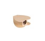 Vase coeur waterproof 13x5x13 cm - Kraft