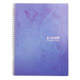Cahier reliure intégrale 7000 24x32 cm 180 pages grands carreaux 70 g - Assortis
