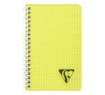 Carnet reliure intégrale Linicolor FRESH 11x17cm 100 pages petits carreaux couverture plastique polypropyène rainuré Couleur aléatoire - Assortis