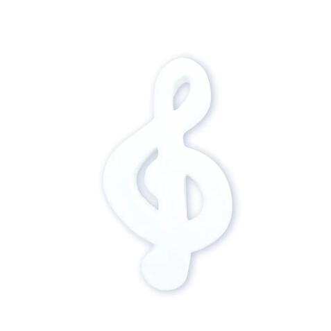 * Symbole clé de sol - Blanc