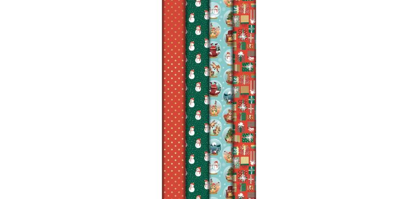 Excellia 80g Mon Noël rêvé 2x0,70m 30rlx - Assortiment