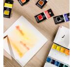 Aquarelle extra-fine demi-godet - Rouge blockx