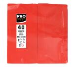 Pack of 500 paper tablecloths, folded to size, in film Format 60x60cm