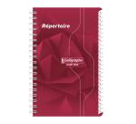 Répertoire reliure intégrale 7000 11x17 cm 180 pages petits carreaux 70 g - Assortis