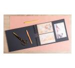 Album photo à spirales 50 pages noires Instants