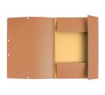 Chemise 3 rabats à élastiques carte lustrée 400g/m2 - A4