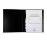 Registre des actionnaires 100 feuillets - Noir