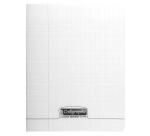 Cahier piqué 8000 POLYPRO 17x22 cm 48 pages grands carreaux 90 g