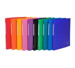 Carpetas flexible con anillas y etiqueta - Opak para archivar A4 - 4 Anillas en O 15 mm