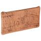 Ast3 Crayonnés Kraft Trousse plate Retour de chasse 22x11 cm - A motifs
