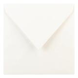 25 enveloppes 165x165mm, Vergé de France doublées gommées
