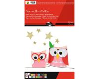 PAPIER COULEUR, Bloc multi-activités de 15 feuilles assorties au format 21x29,7cm - Assortiment