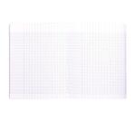 Cahier piqué A4 120 pages grands carreaux - Assortis